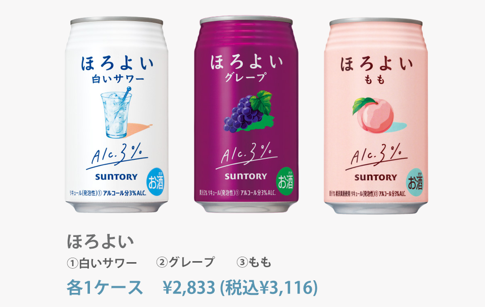 オリジナル缶ほろよい